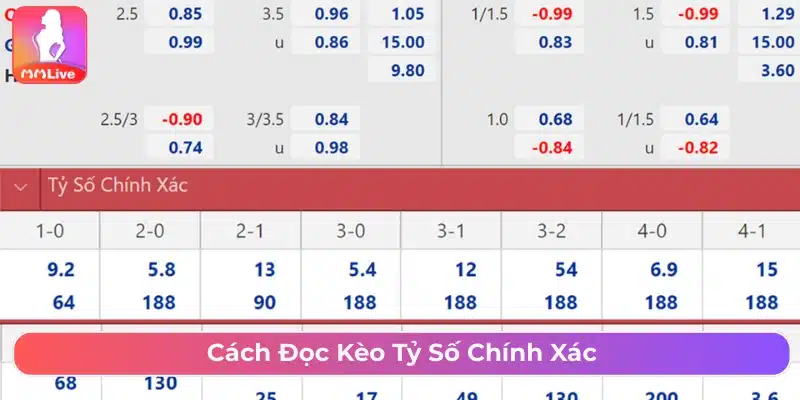 Hướng Dẫn Cách Chơi Kèo Tỷ Số Chi Tiết Và Mẹo Cược Hay Hướng dẫn cách đọc kèo tỷ số
